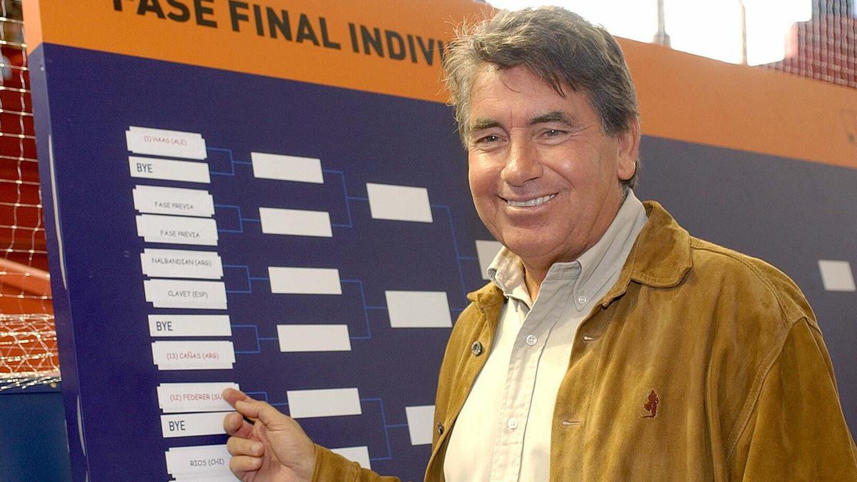 Manolo Santana, una vida entregada al tenis