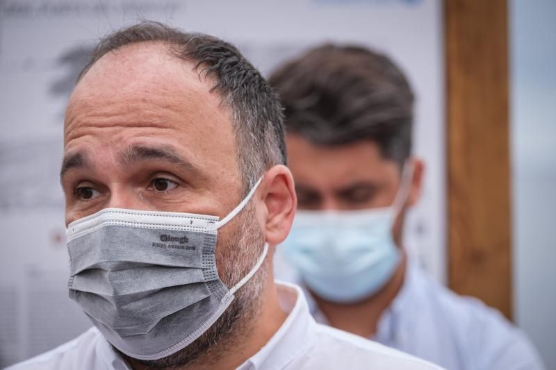 Luis Yeray Gutiérrez y José Antonio Valbuena visitan La Punta