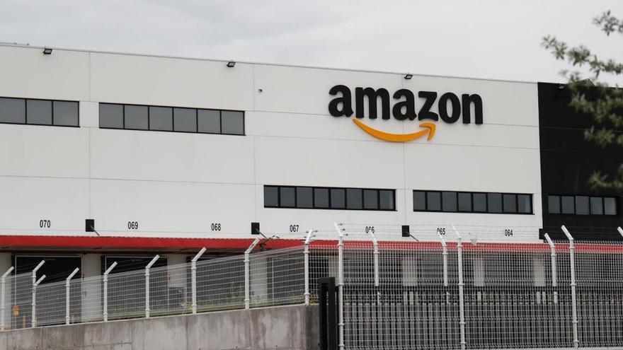 Centro logístico de Amazon en Madrid.