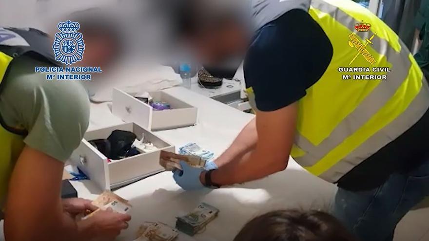 Operación Alcatraz contra el tráfico de cocaína en Málaga