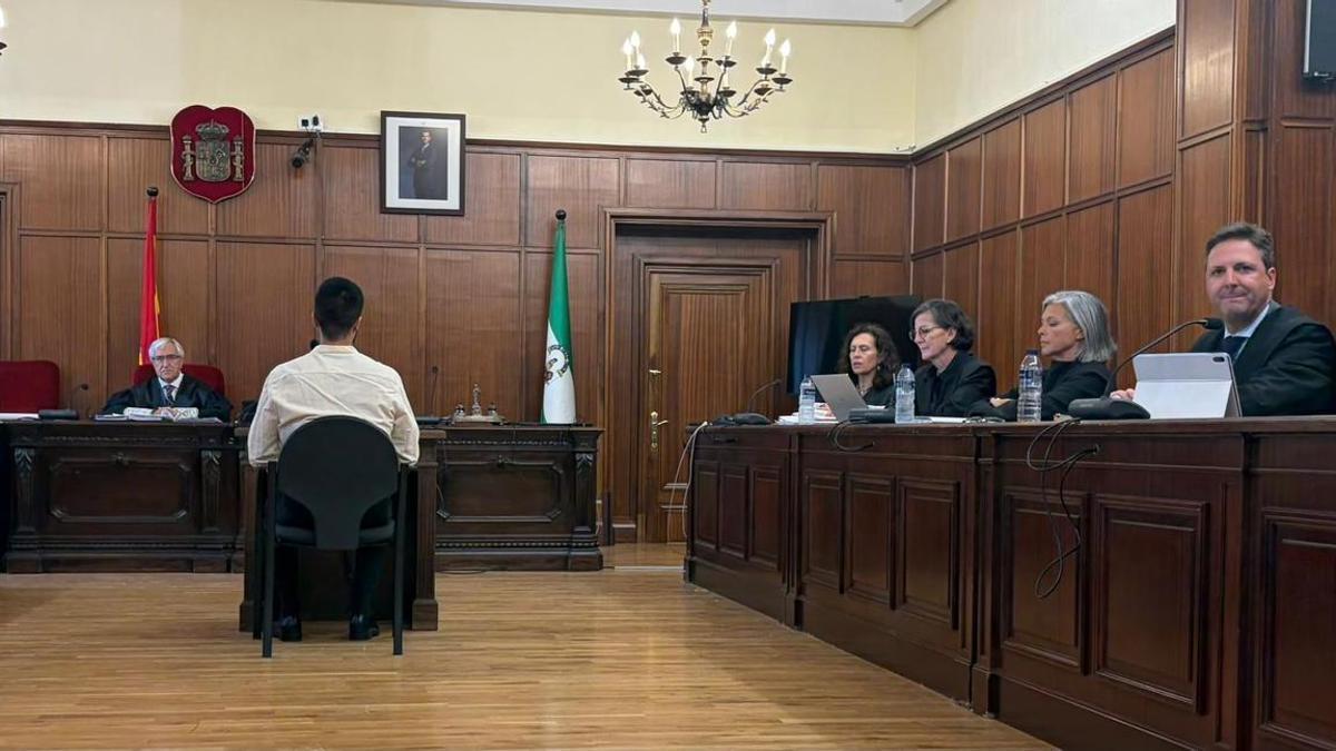 Imagen de la primera sesión del juicio.