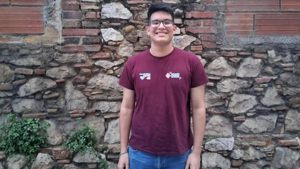 El alumno Santi Benítez