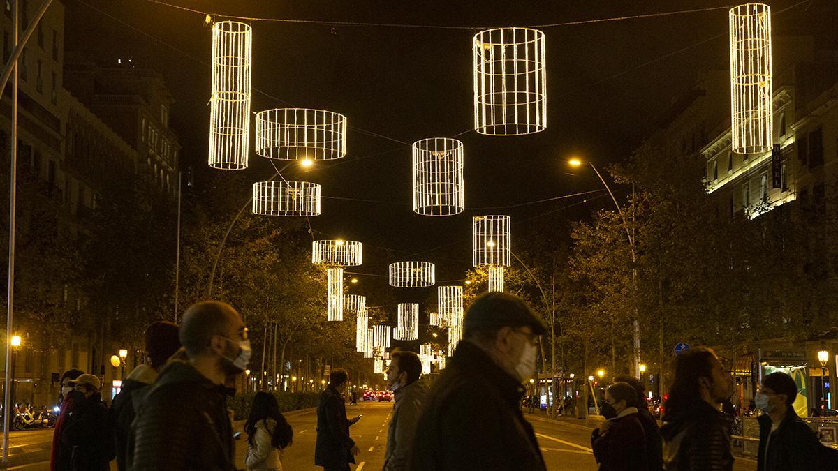 Gran Via estrena luces de Navidad