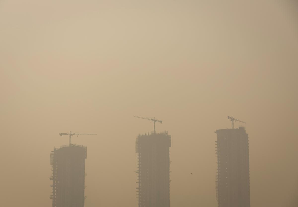 La polución enturbia el cielo de Nueva Delhi