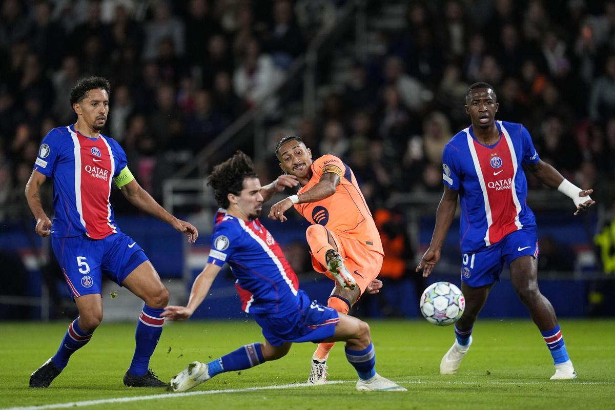 Champions League: PSG - Barcelona, en imágenes.