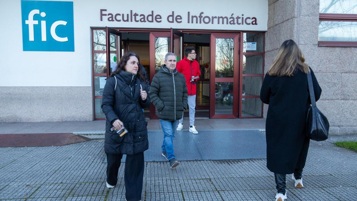 Facultad de Informática de la Universidade da Coruña.