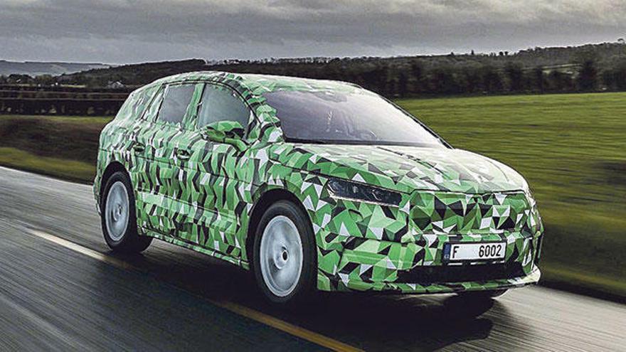 Skoda, el arte del camuflaje en los modelos de prueba