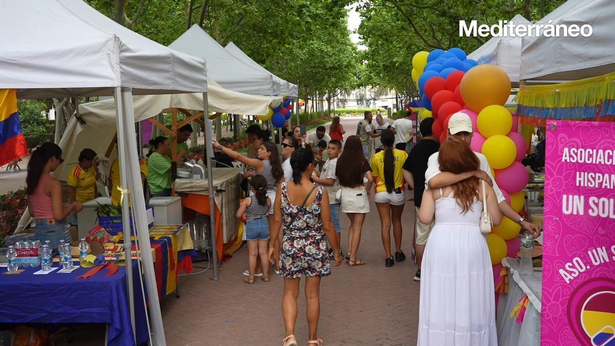 Castelló celebra el Día Nacional de Colombia