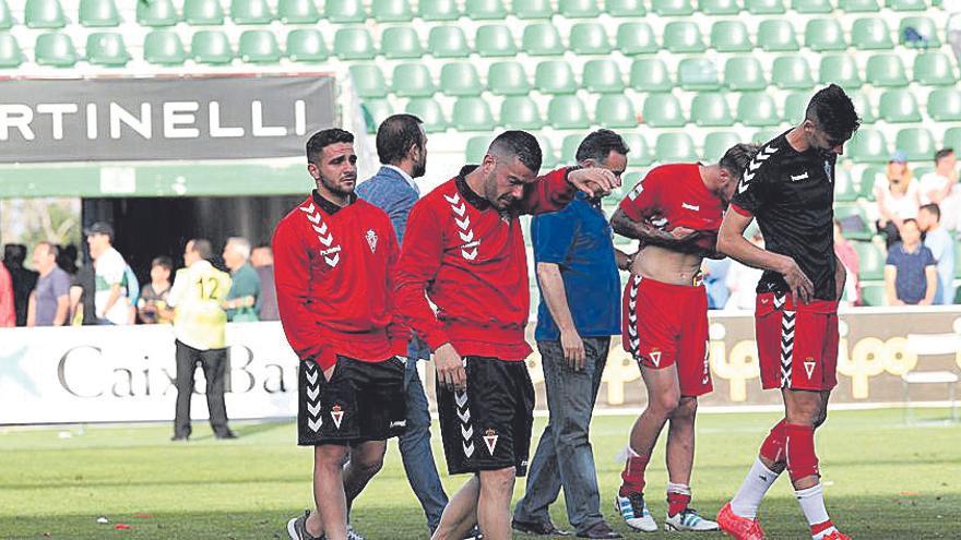 Lágrimas tras la eliminación en Elche.