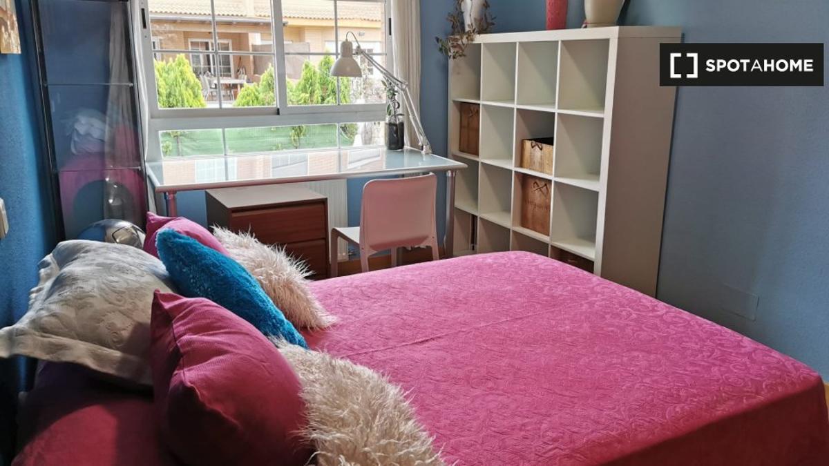 Habitación en alquiler para estudiantes en Móstoles.