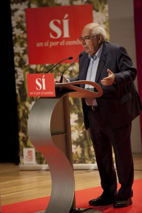 Acto del PSOE en Gijón con Alfredo Pérez Rubalcaba