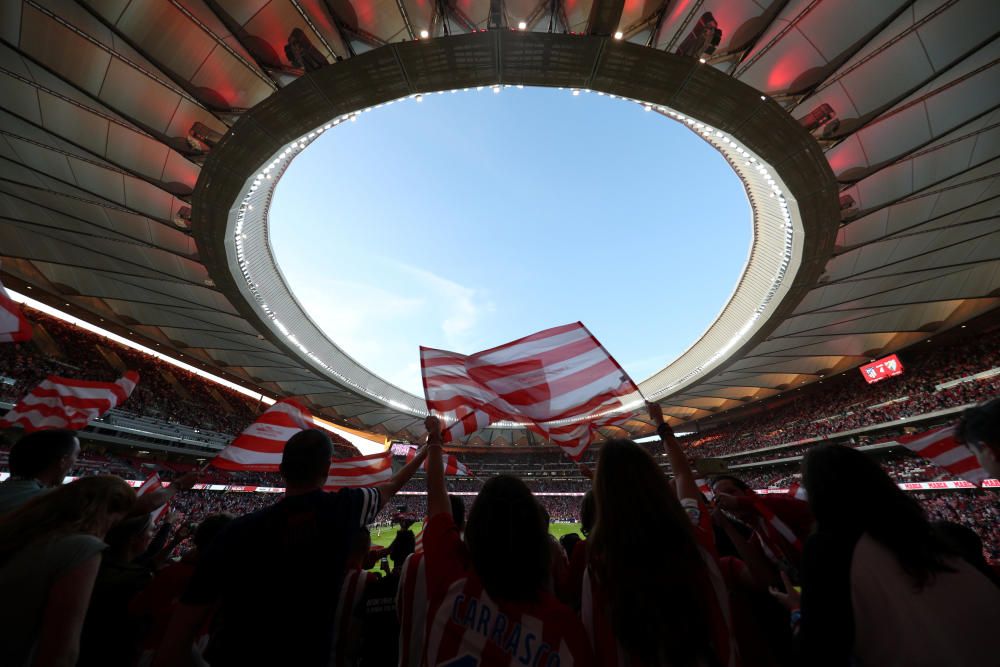 El Rey Felipe VI preside el estreno del Wanda Metropolitano