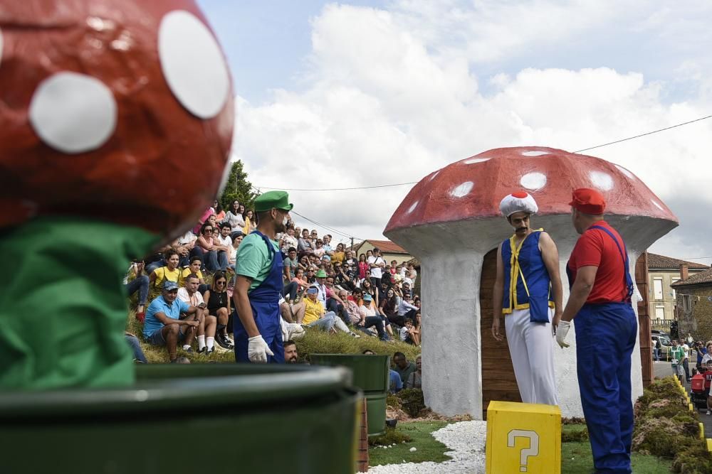 Desfile de las carrozas de Valdesoto