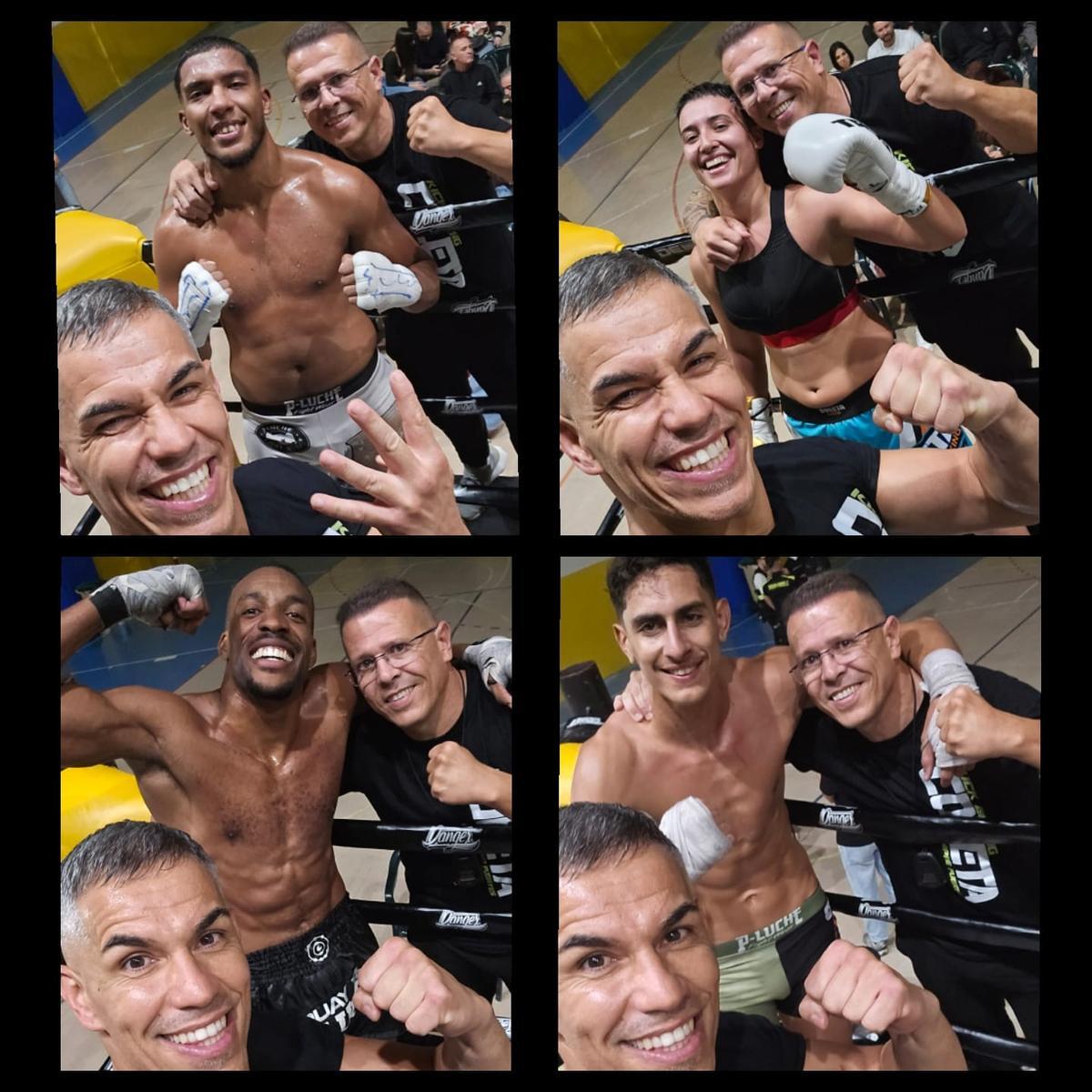 El club Kickboxing Coleta destaca con cuatro victorias de cuatro combates en el Fight Time 3