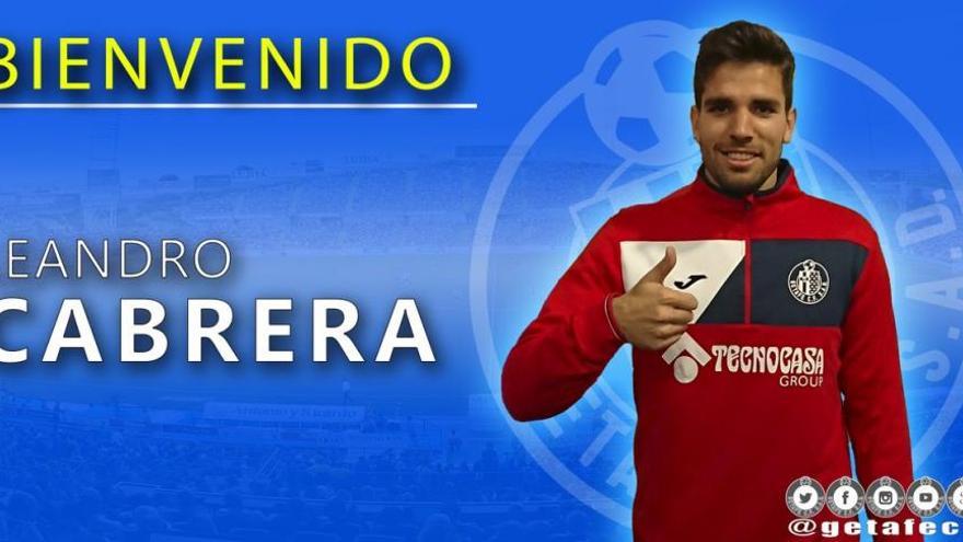 El Getafe ficha a Leandro Cabrera