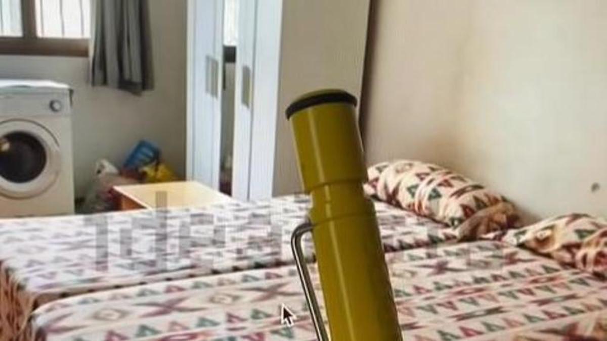 Fragmento del vídeo comentando el inmueble.