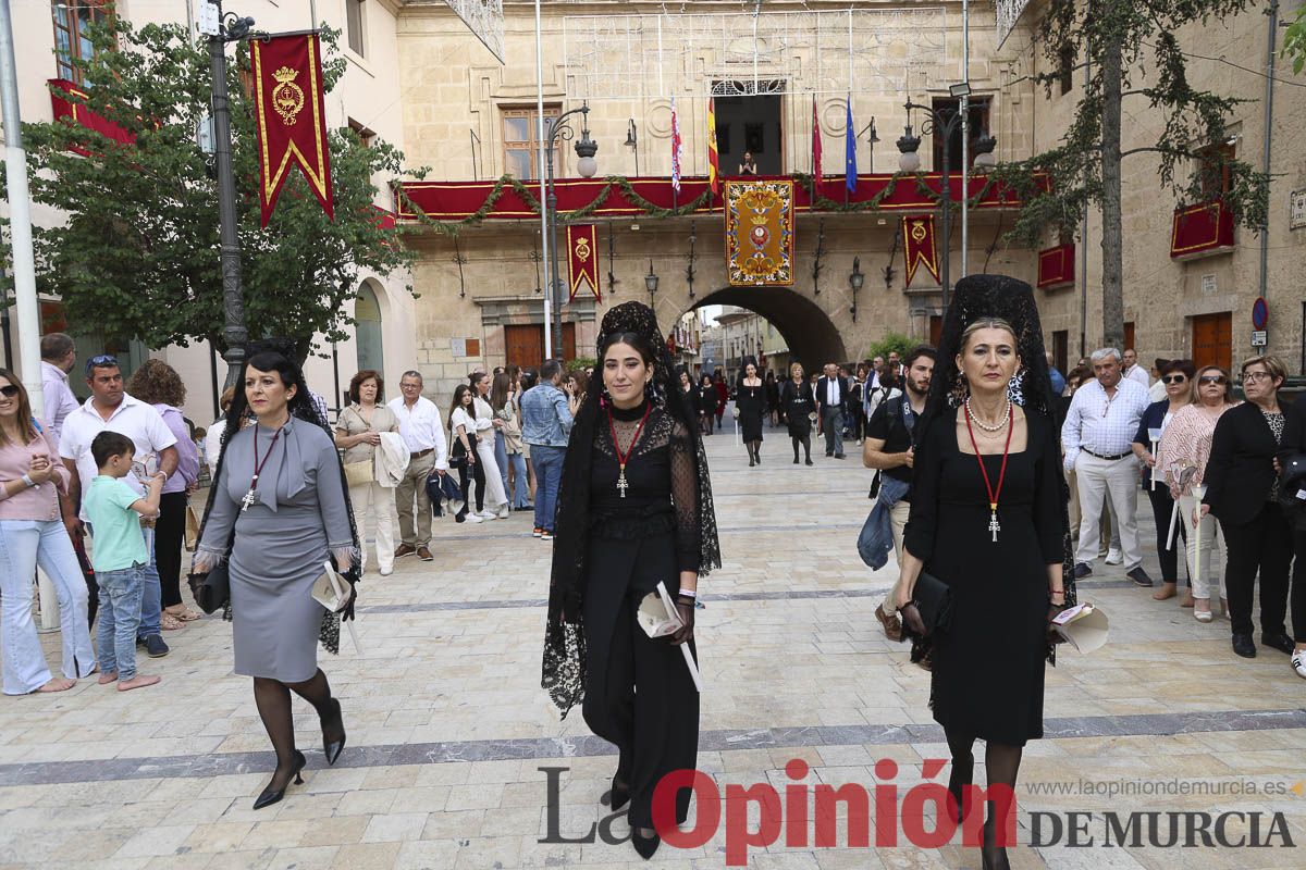 Fiestas de Caravaca: Procesión de regreso a la Basílica