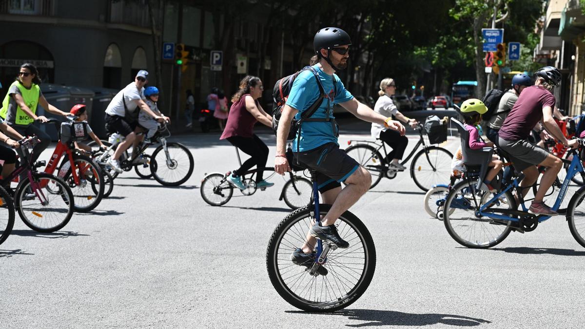 Otras formas de movilidad durante el trayecto por las calles de Barcelona