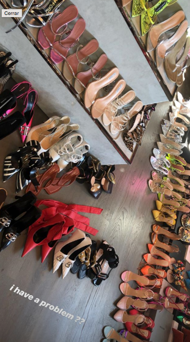 Kylie Jenner y su obsesión por los zapatos