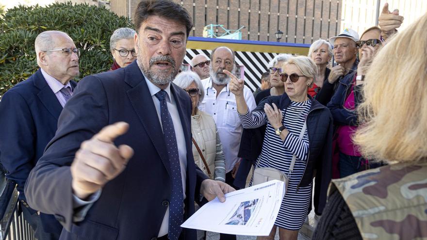 Barcala se reúne con vecinos de la Albufereta