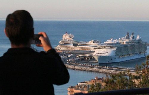 Allure of the Seas, en el puerto de Málaga