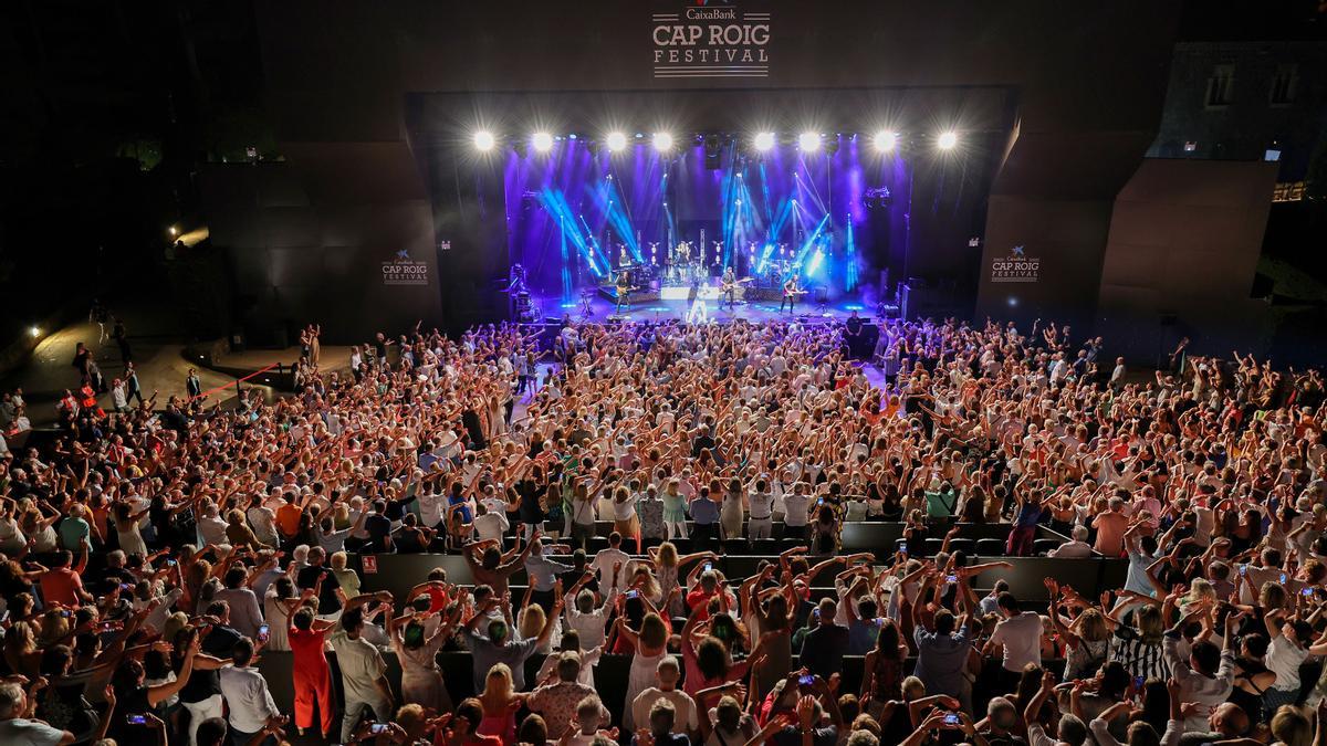 Un concert al festival de Cap Roig.
