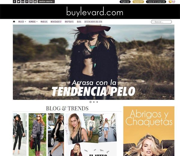 De shopping virtual por Buylevard Stilo