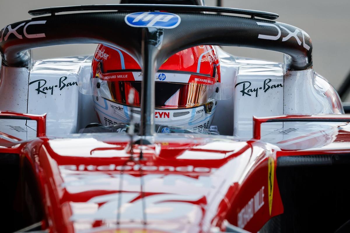 03/07/2026 LECLERC Charles (mco), Scuderia Ferrari SF-26, portrait during the Formula 1 British Grand Prix 2026, 9th round of the 2026 Formula One World Championship from July 3 to 5, 2026 on the Silverstone Circuit, in Silverstone, United Kingdom - Photo Paulo Maria / DPPI POLITICA DEPORTES Paulo Maria / DPPI / AFP7 / Europa Press