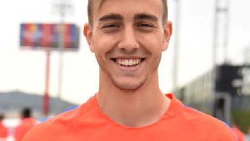 Oriol Busquets, aquesta setmana a la ciutat esportiva.