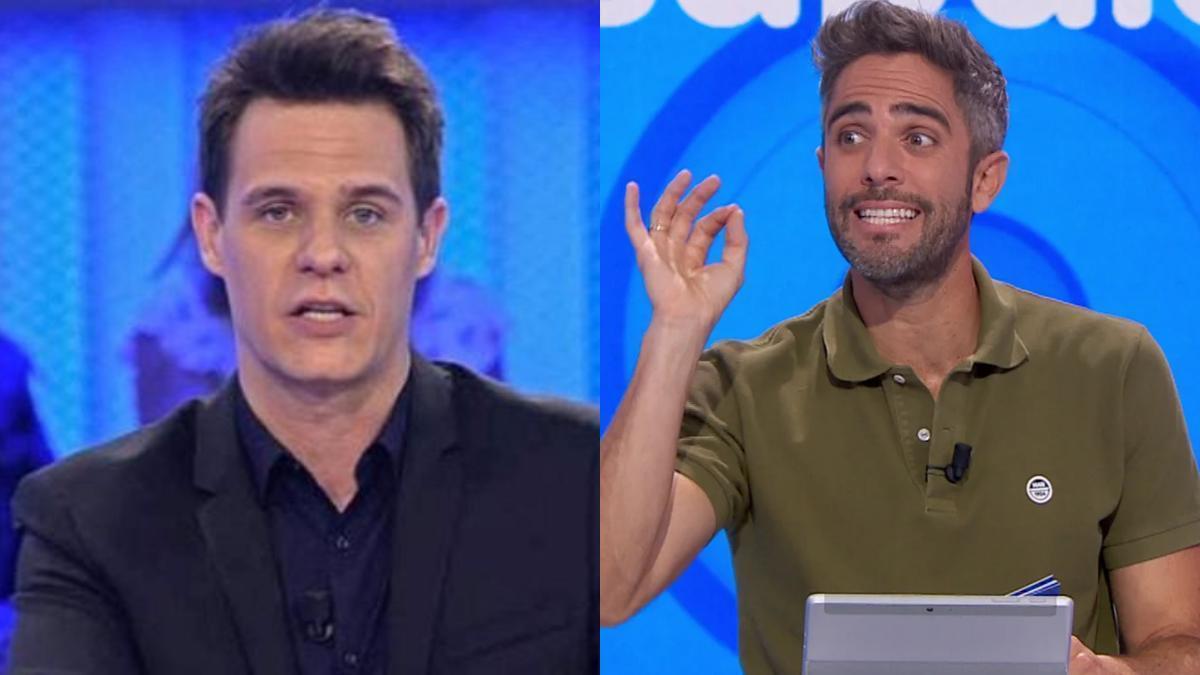 Christian Gálvez en 'Pasapalabra' / Roberto Leal en 'Pasapalabra'