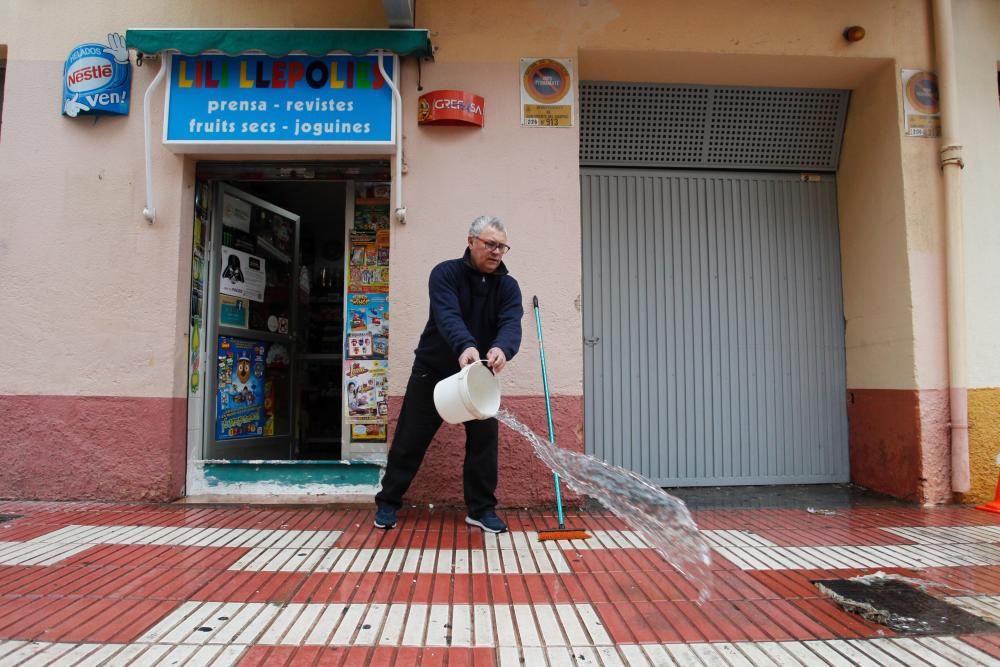 Así ha amanecido San Vicente del Raspeig tras la gota fría