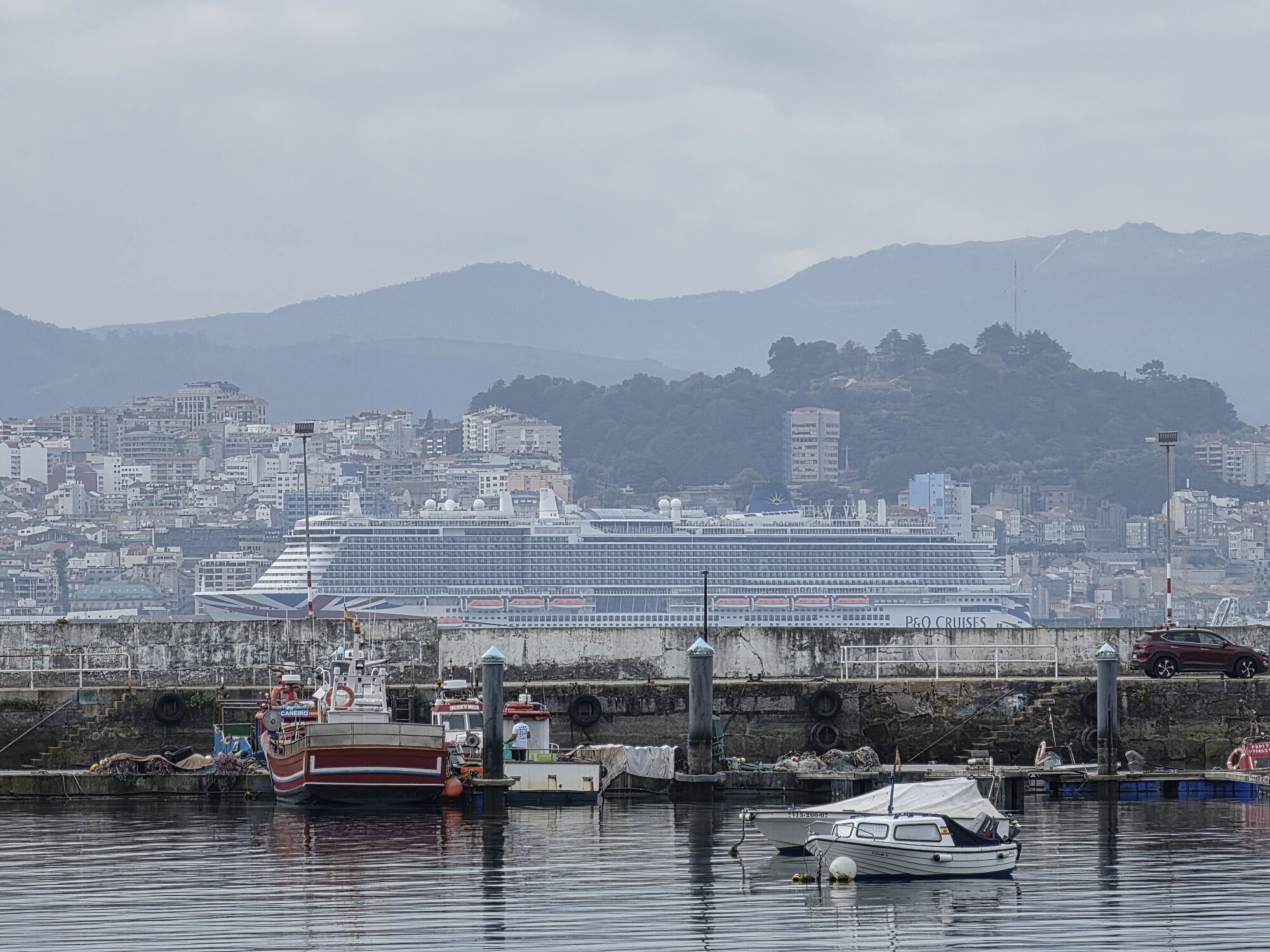 Crucero Arvia desde Moaña