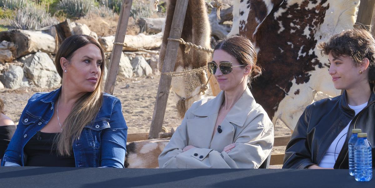 En la imagen, las actrices Karla Sofía Gascón, Paz Vega y Gabriela Andrada