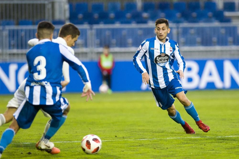 El Fabril le remonta al Castilla y gana 4-3