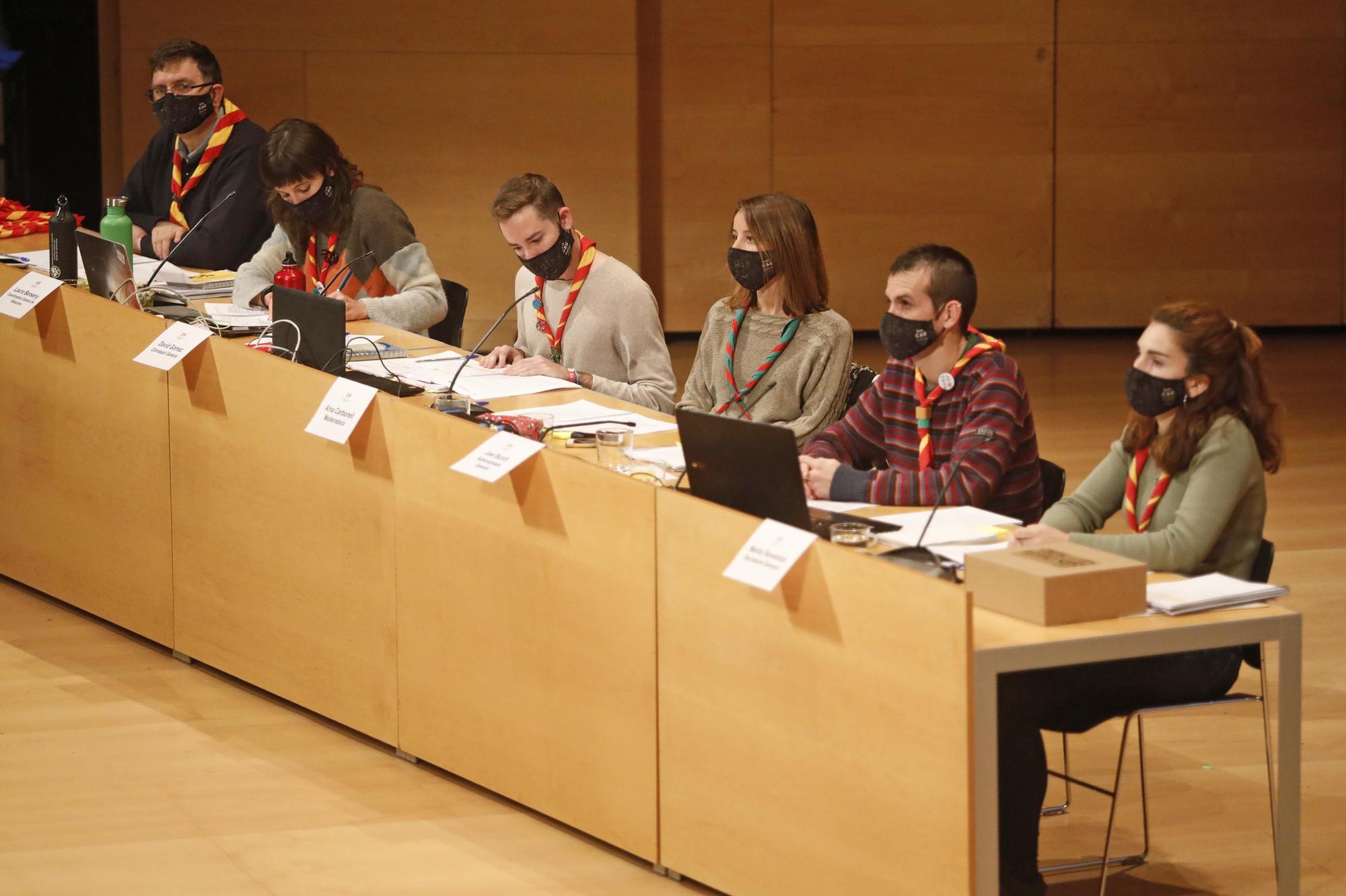 Els escoltes gironins aprofiten l’assemblea general a la ciutat per reclamar més espais