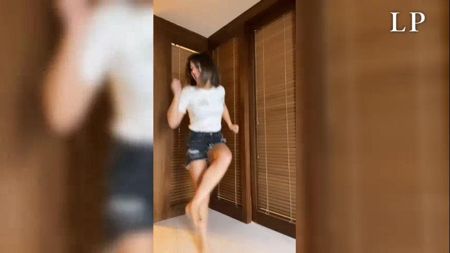 El divertido baile de Nagore Robles para celebrar que está de vacaciones