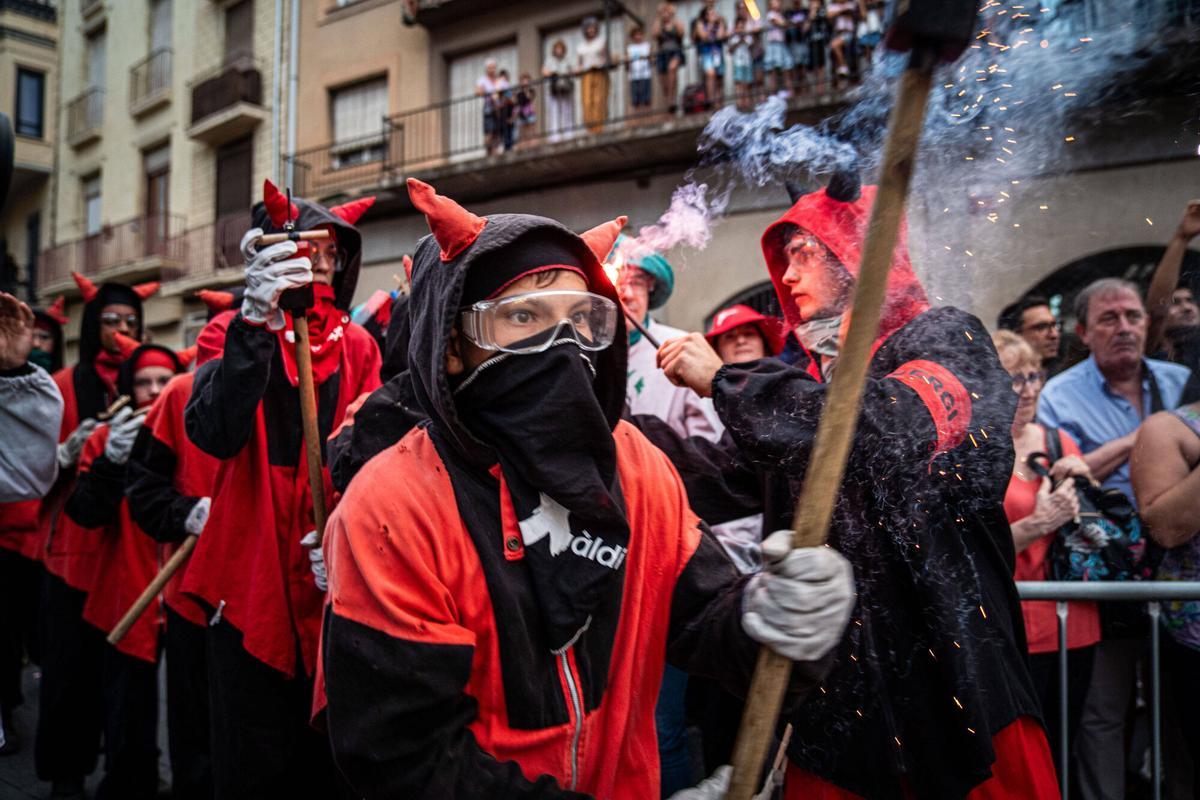 Imatges de la Moscada i el Correfoc infantil de la Festa Major de Manresa 2026 Imatges de la Moscada i el Correfoc infantil de la Festa Major de Manresa 2026