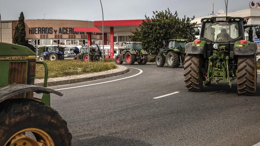 La Delegación del Gobierno aconseja evitar el coche este lunes en Palma por la tractorada