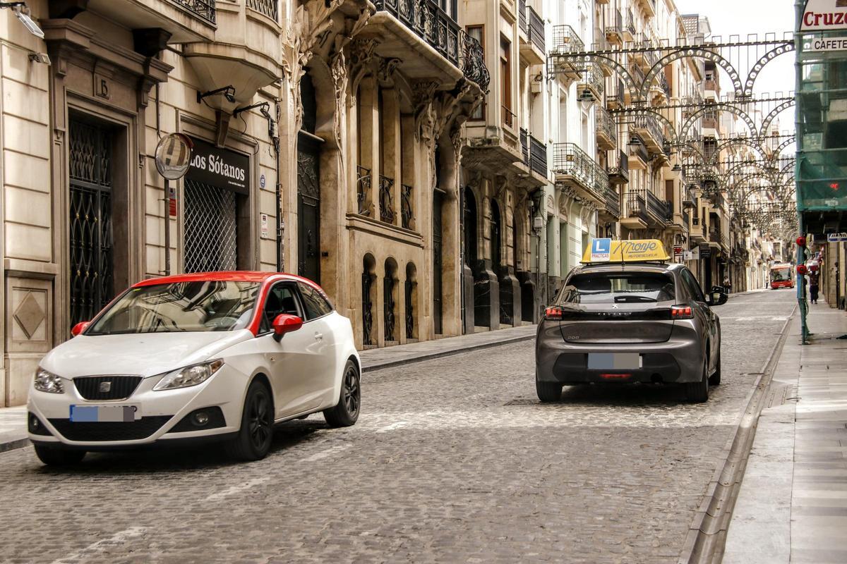 La calle Sant Nicolau, donde se ha producido el accidente, en una imagen de archivo