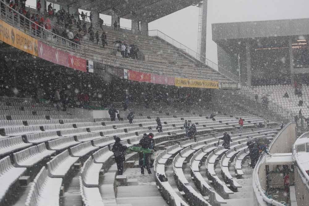 La última suspensión en El Arcángel en imágenes