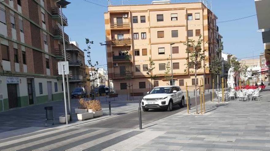 Calle Comte d&#039;Oliva, una reforma con polémica