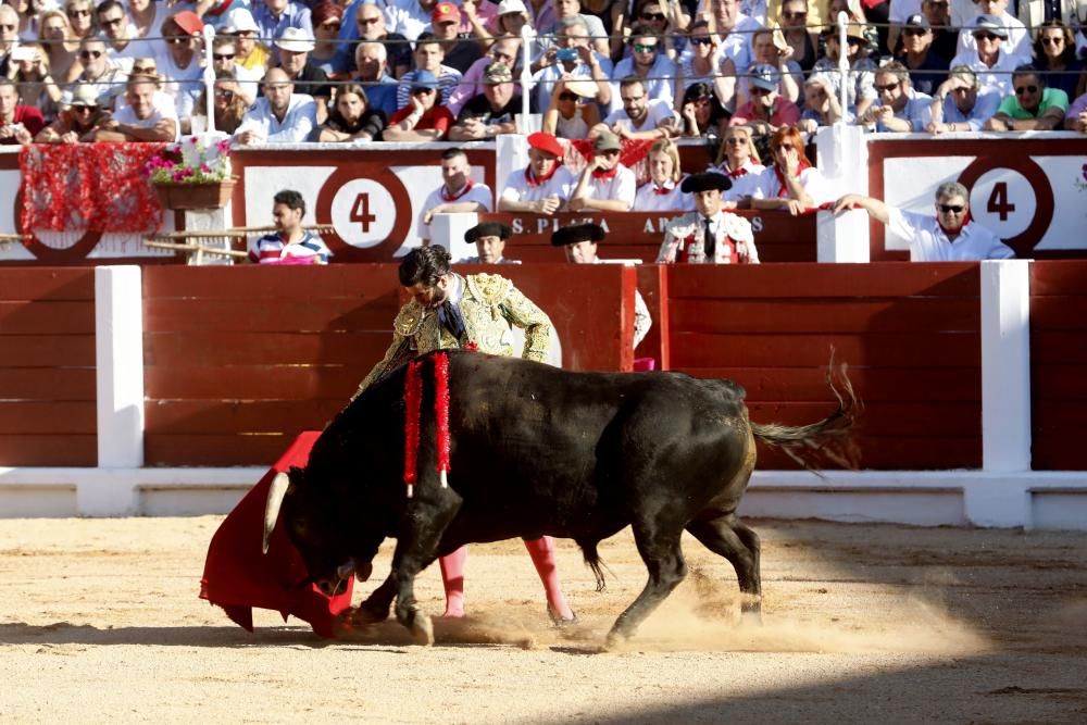 Corrida de toros en El Bibio