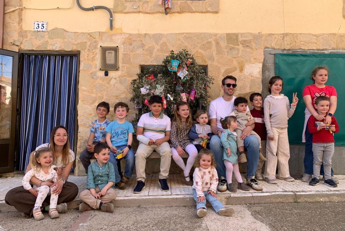 El Domingo de Resurrección se llevó a cabo la ‘Enramada’