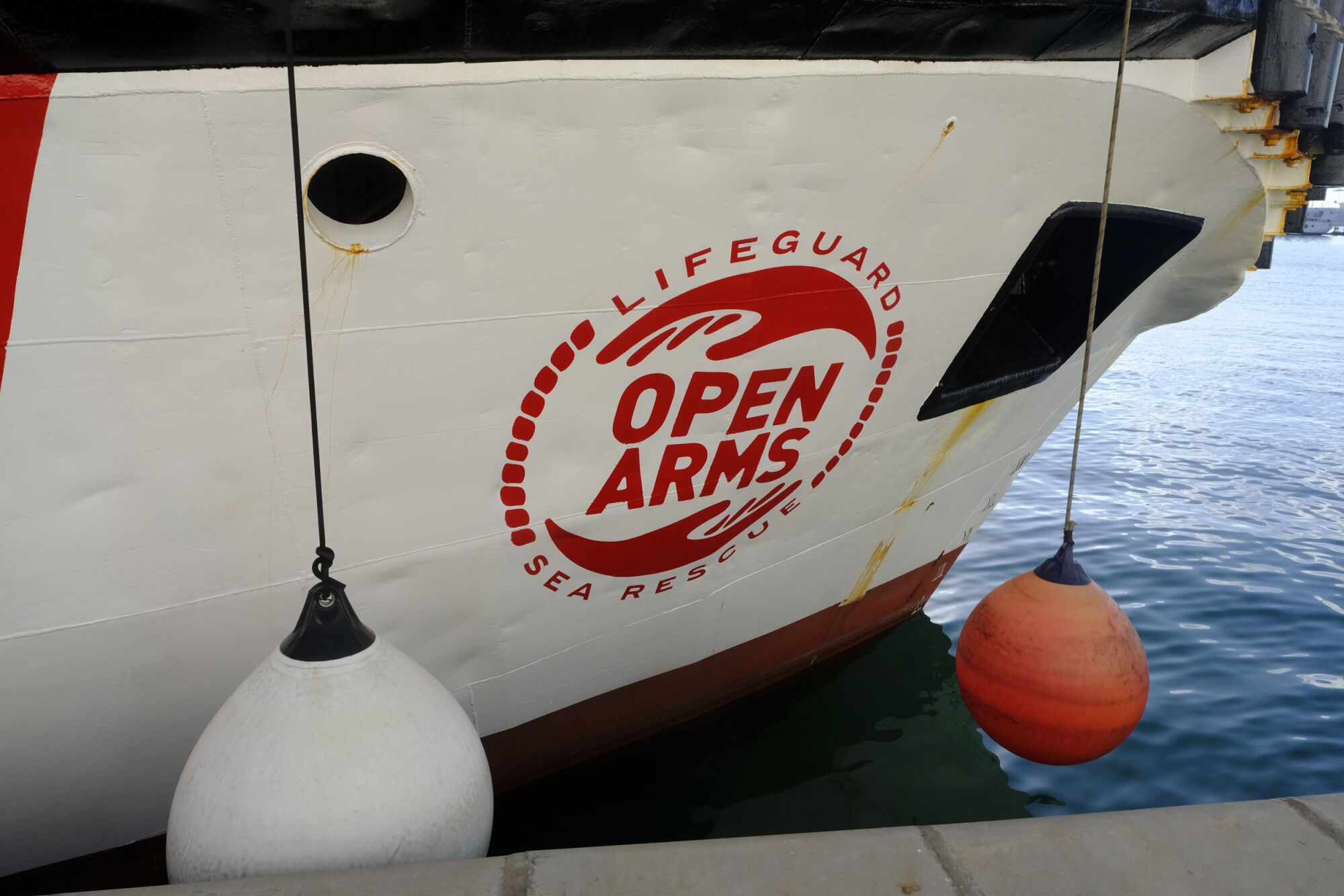Jornada de puertas abiertas en el 'Open Arms' en el Puerto de Las Palmas