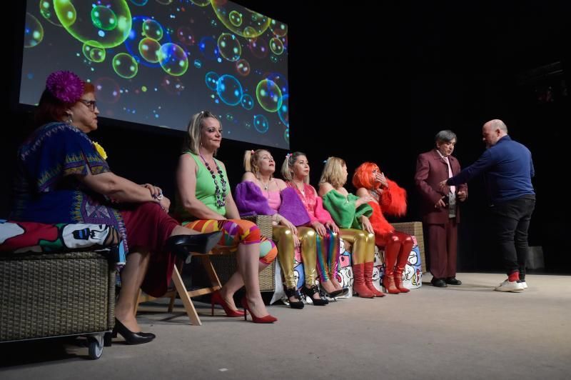 22-02-2020 LAS PALMAS DE GRAN CANARIA. Actores del Grupo Antígona de la ONCE que representan la obra 'Amor de don Perlimplín', Sala Insular de Teatro. Fotógrafo: ANDRES CRUZ  | 22/02/2020 | Fotógrafo: Andrés Cruz