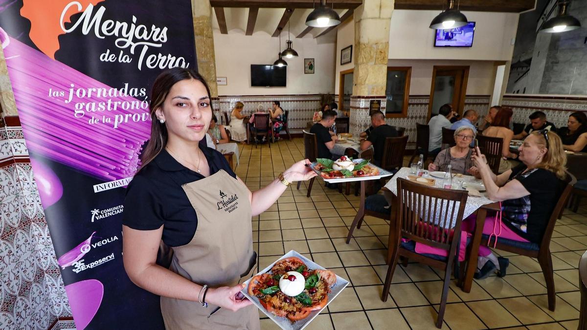 El restaurante "L'Hostalet"  cierra las jornadas de "Menjar de la Terra" en Cocentaina