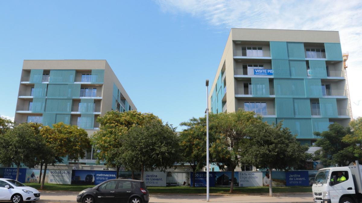 Apartmentblocks im Neubauviertel Nou Llevant in Palma.