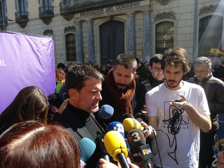 Manifestación de Sociedad Civil Catalana