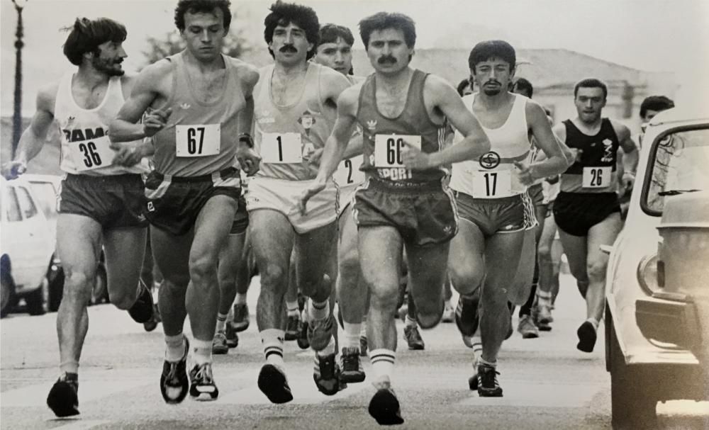 Así era el Gran Fondo de Pontevedra, precursora del actual medio maratón