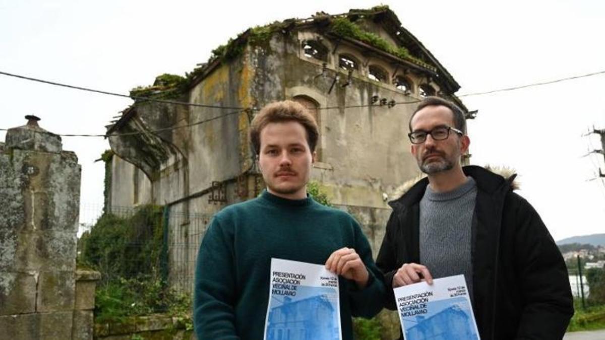 Directivos de la asociación de vecinos